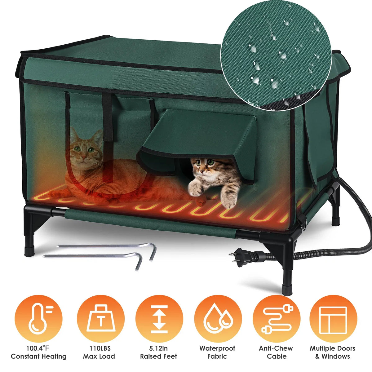 Best Heated Outdoor Cat House for Winter: What Actually Keeps Cats Warm