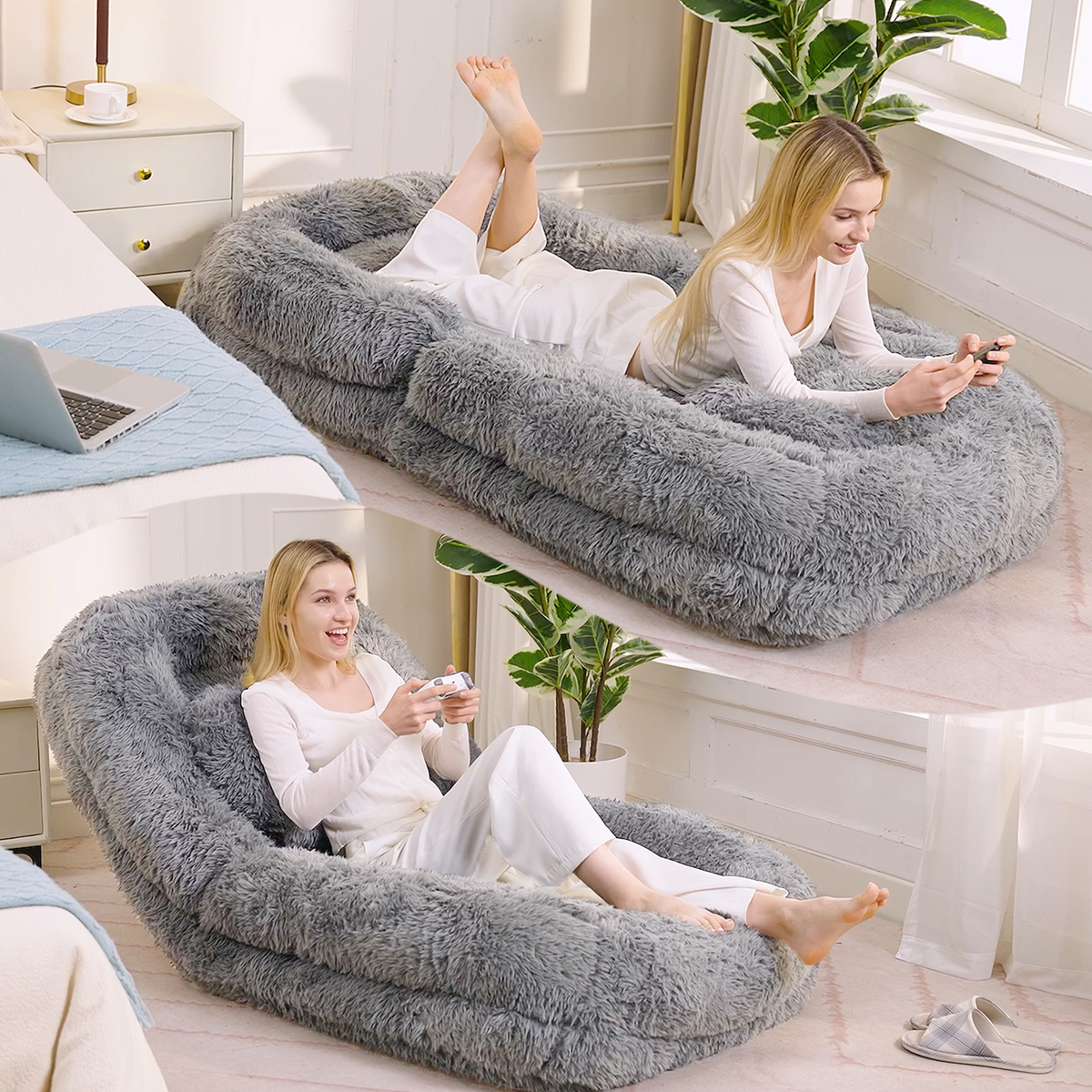 Cloud Lounge™ Human Dog Bed