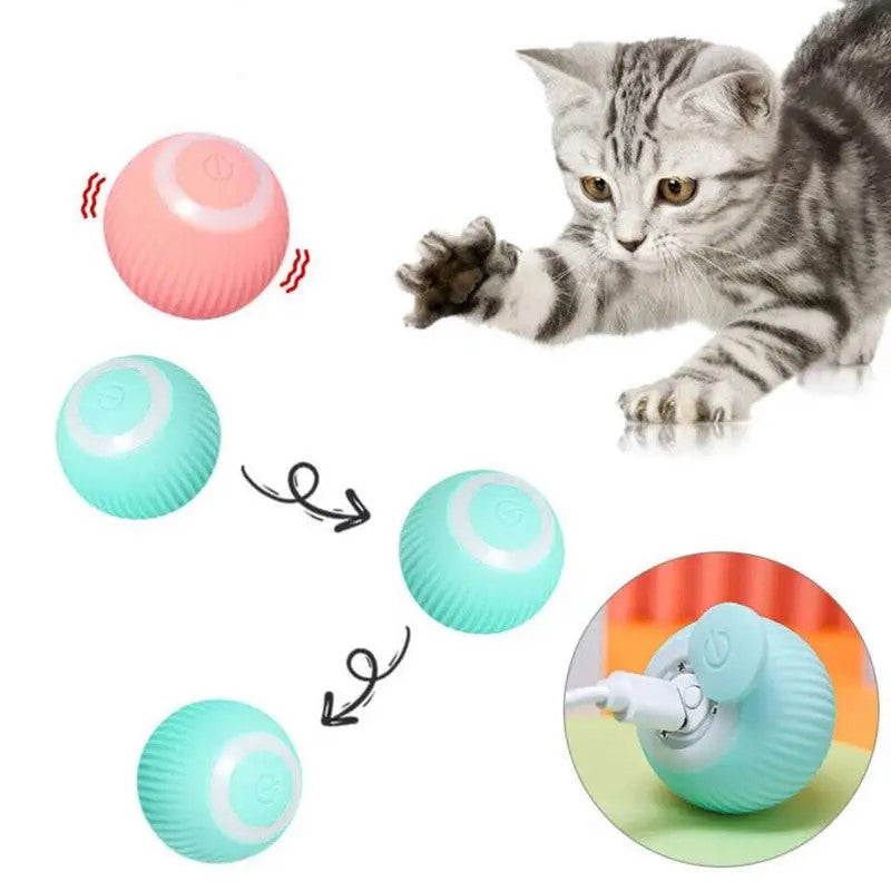 Cloud Ball interactive electric pet toy - Green