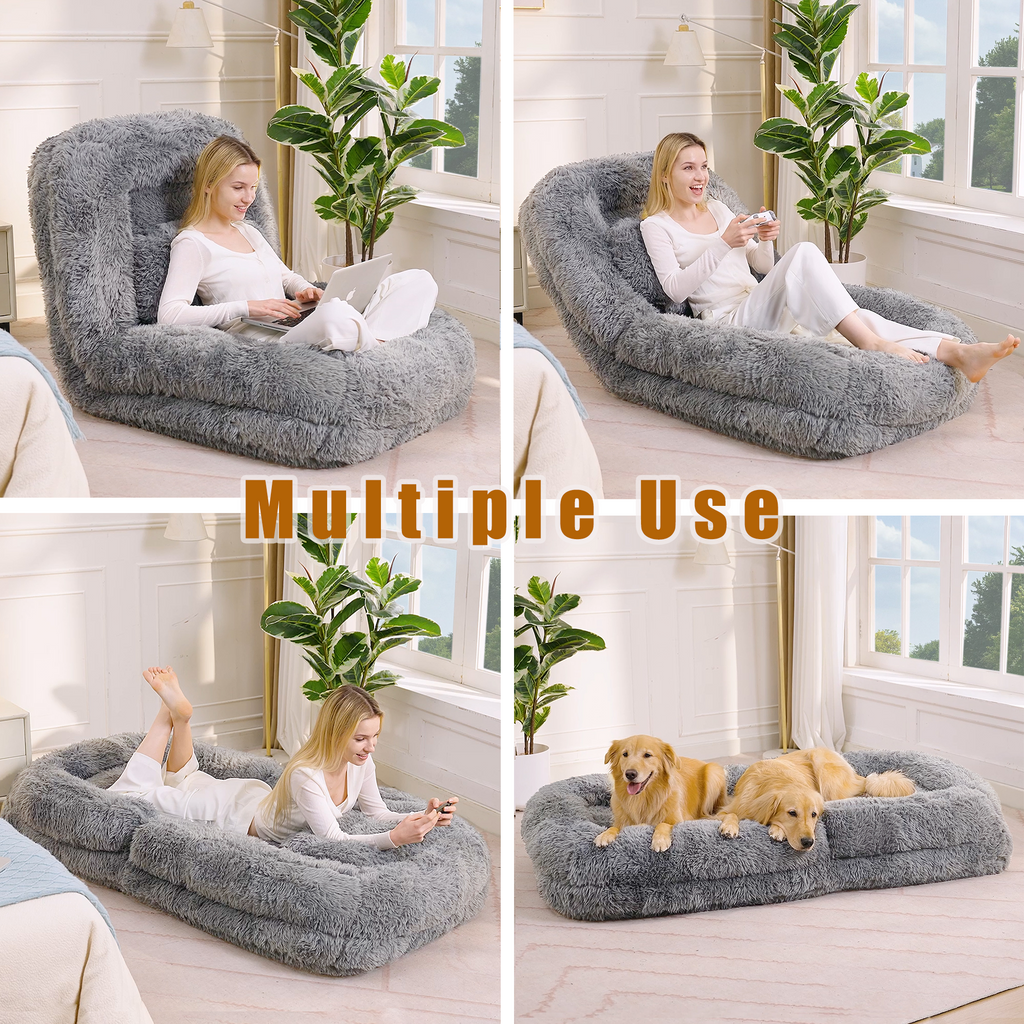 Cloud Lounge™ Human Dog Bed